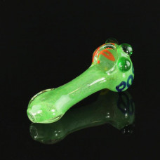 Pipe Glass 3.5"  Frosted w/3Knob