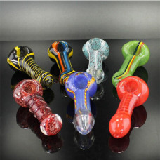 Pipe Glass 4" Heavy Asst. Color