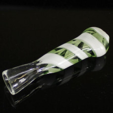 Pipe Glass 3" Chillium  Asst. Designs and Colors