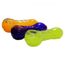 Pipe Glass4" Spoon InsideOut HeavyLiquid Design InAsst Color