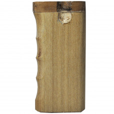 Tobacco Wood Box 4" Wood Color w/One Grip