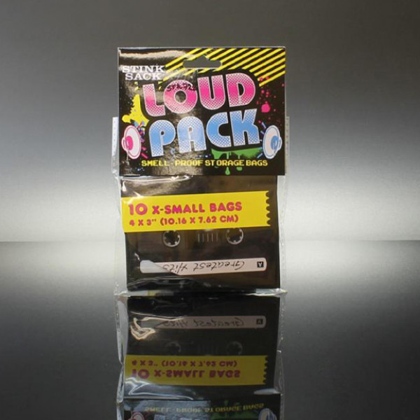 Stink Sack Cassette Design 4" x 3" 10pc/Pack