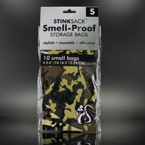 Stink Sack Camo Design 4" x 6" 10pc/Pack
