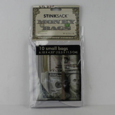 Stink Sack Money Design 6.1" x 4.53" 10pc/Pack