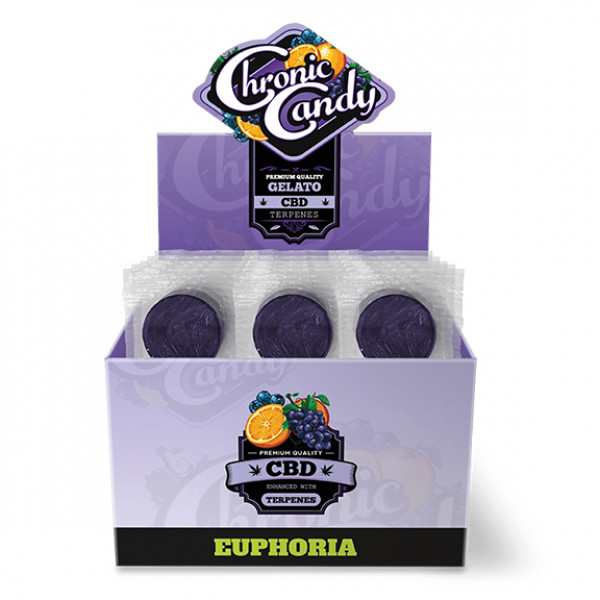 Chronic Candy Lollipop 60pc/ Box Gelato