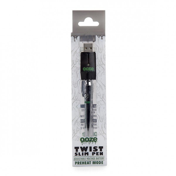 Ooze Slim Pen Touchless Battery + USB -Chrome color