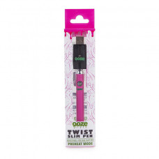 Ooze Slim Pen Twist Battery + USB -Pink color