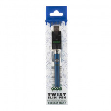 Ooze Slim Pen Twist Battery + USB Blue color