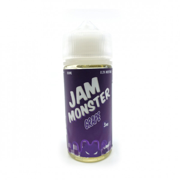 E-liquid  Jam Monster Grape 3mg 100ml