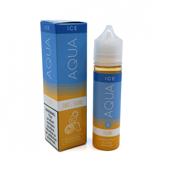 E-liquid  Aqua Flow Ice 60ml 6mg Nicotine