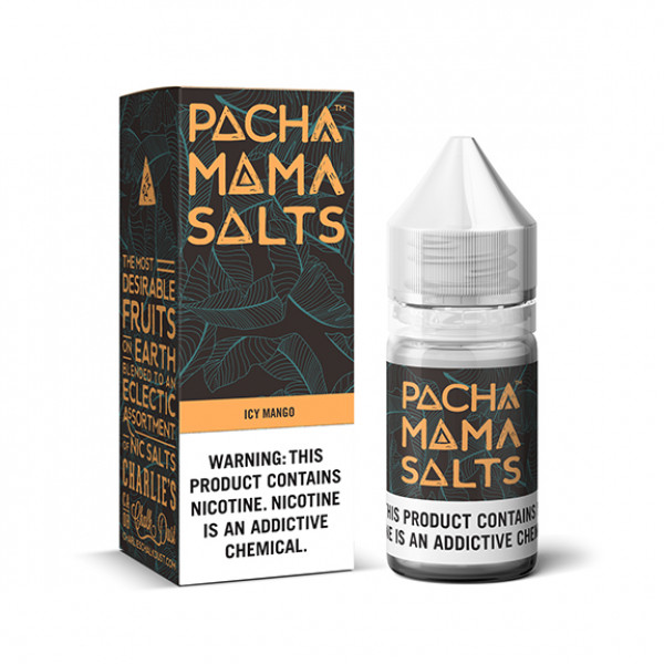 E-liquid  Pachamama Salt 30ml 25mg Nicotine Icy Mango