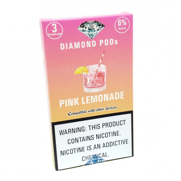 Diamond Pods Pink Lemonade Flv. 3p/pack