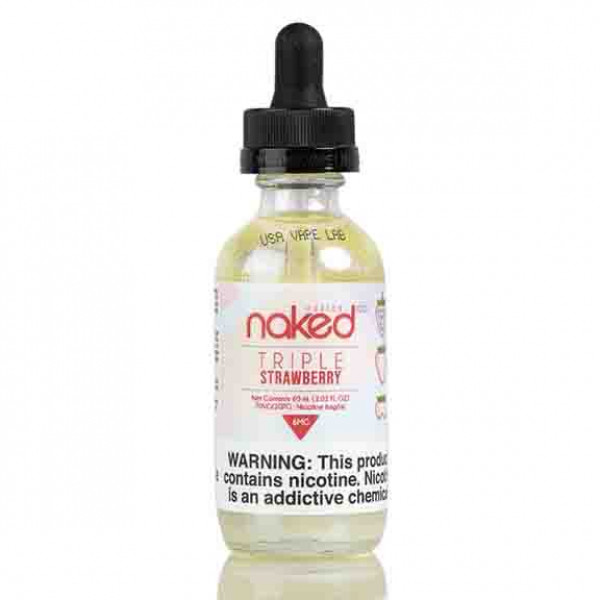 E-liquid  Naked Juice Triple Strawberry 3mg 60ml