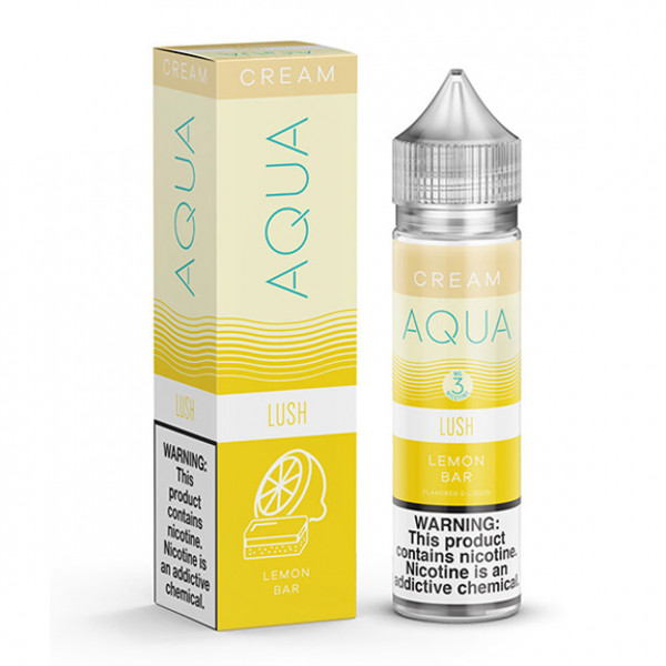 E-liquid  Aqua LEMON BAR LUSH 60ml 0mg Nicotine
