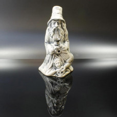 Ceramic Water Pipe Wizard w/Dragon