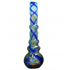 Water Pipe Soft Glass 16" Asst Colors 58205