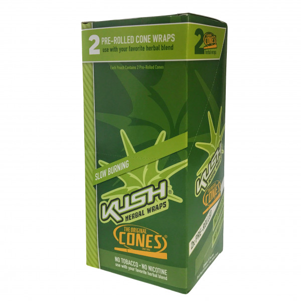 Rolling Papers Kush Cone Wraps "original" 2pouch