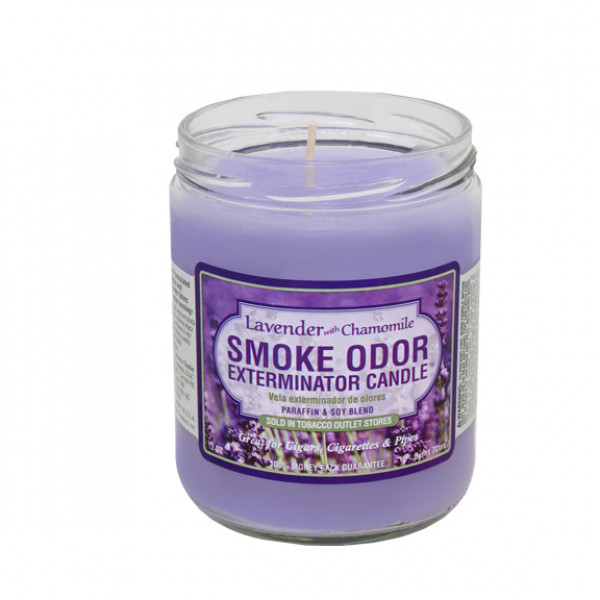 Smoke Odor "LAVENDER WITH CHAMOMILE" Exterminator Candle