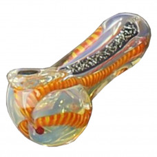 Pipe Glass 2.5" w/Dichro Asst Color