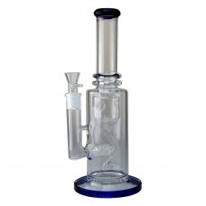 Water Pipe GOG 12" "DBL OG Glass" w/Bell Shap perc & Inliner